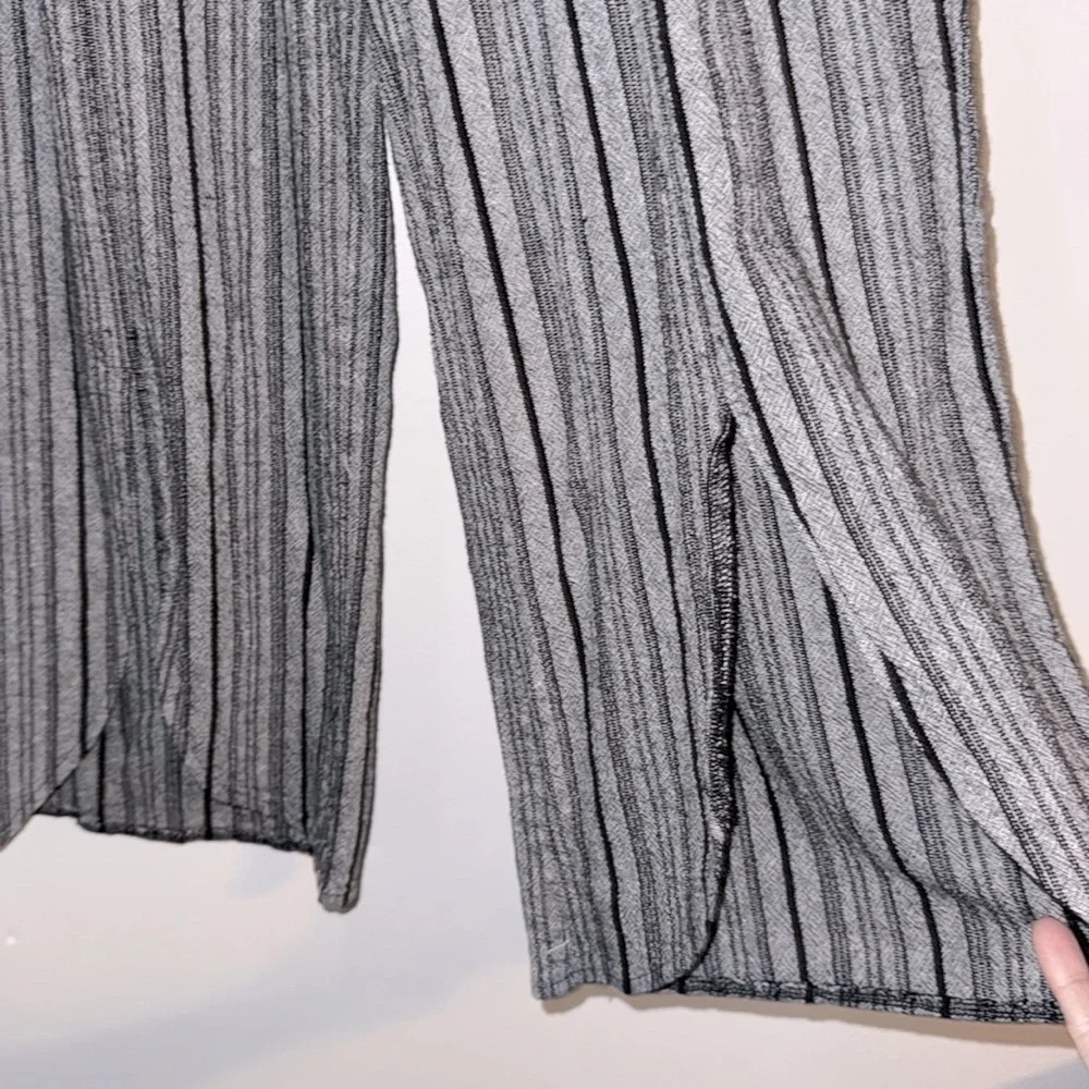 🌺ROYALTY FOR ME STRIPED SPLIT LEGS PANT - Picture 3 of 6